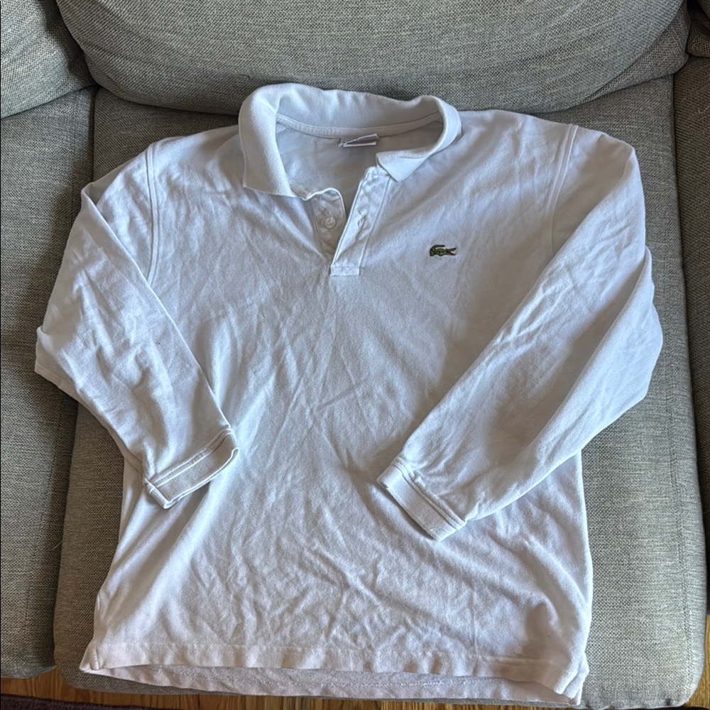 Lacoste Classic White Polo Shirt
